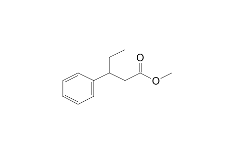 Benzenepropanoic acid, .beta.-ethyl-, methyl ester