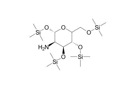 Galactose, 2-amino-2-dioxy-, tetrakis(trimethylsilyl) deriv.