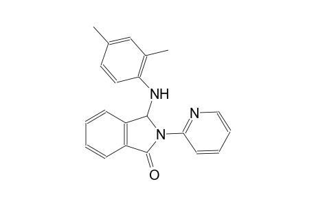 1H-isoindol-1-one, 3-[(2,4-dimethylphenyl)amino]-2,3-dihydro-2-(2-pyridinyl)-