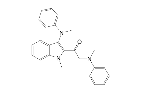 1-METHYL-2-(N-METHYL-N-PHENYLGLYCYL)-3-(N-METHYLANILINO)-INDOLE