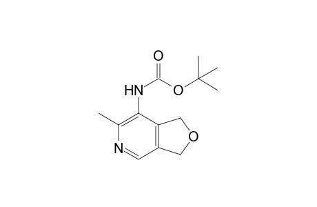 1,3-dihydro-6-methylfuro[3,4-c]pyridine-7-carbamic acid, tert-butyl ester