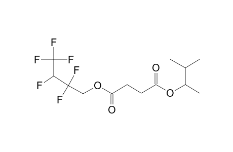 Succinic acid, 3-methylbut-2-yl 2,2,3,4,4,4-hexafluorobutyl ester