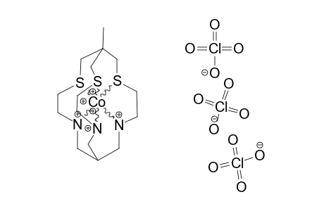 1-METHYL-3,13,16-TRITHIA-6,10,19-TRIAZABICYClO-[6.6.6]-ICOSANE-COBALT-(III)-TRISPERCHLORIDE