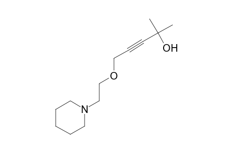 3-PENTYN-2-OL, 2-METHYL-5-/2- PIPERIDINOETHOXY/-,