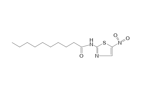 N-(5-nitro-2-thiazolyl)decanamide