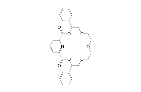 21-Aza-3,6,9,12,15-pentaoxabicyclo[15.3.1]heneicosa-1(20),18,21-triene-2,16-dione, 4,14-diphenyl-