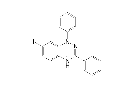 7-Iodo-1,3-diphenyl-1,4-dihydro-1,2,4-benzotriazin-4-yl