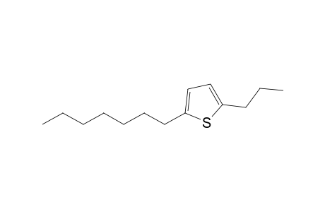 Thiophene, 2-heptyl-5-propyl-