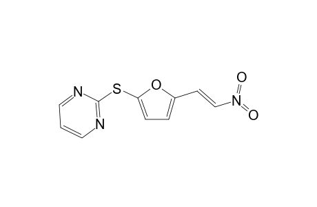 5-[(E)-2-Nitroethenyl]-2-furyl 2-pyrimidinyl sulfide