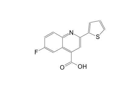 6-fluoro-2-(2-thienyl)-4-quinolinecarboxylic acid
