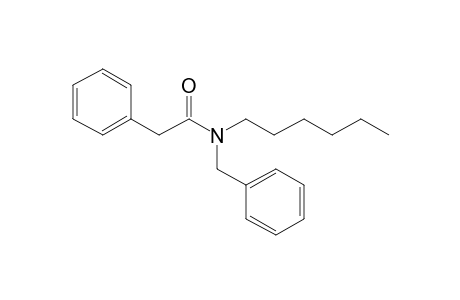 Acetamide, 2-phenyl-N-benzyl-N-hexyl-