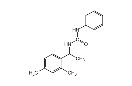 1-PHENYL-3-(alpha,2,4-TRIMETHYLBENZYL)UREA