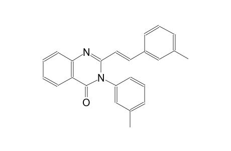 3-(3-methylphenyl)-2-[(E)-2-(3-methylphenyl)ethenyl]-4(3H)-quinazolinone