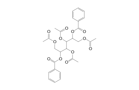 1,3,4,6-Tetra-O-acetyl-2,5-di-O-benzoylhexitol