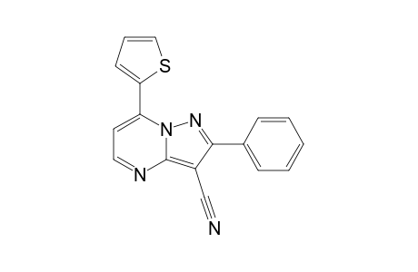 2-PHENYL-7-(2-THIENYL)-PYRAZOLO-[1,5-A]-PYRIMIDINE-3-CARBONITRILE