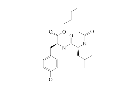 L-Tyrosine, N-(N-acetyl-L-leucyl)-, butyl ester