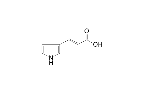 2-Propenoic acid, 3-(1H-pyrrol-3-yl)-, (E)-