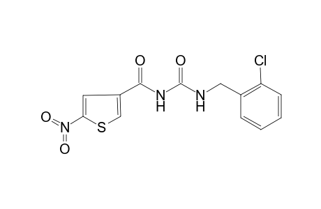 1-(o-chlorobenzyl)-3-(5-nitro-3-thenoyl)urea