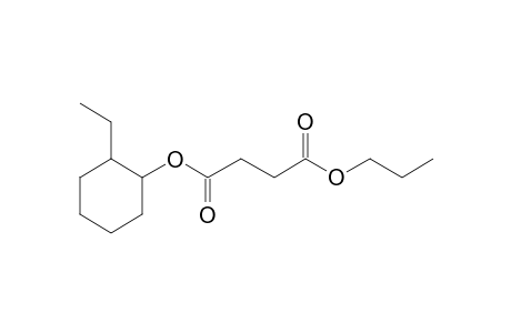 Succinic acid, 2-ethylcyclohexyl propyl ester