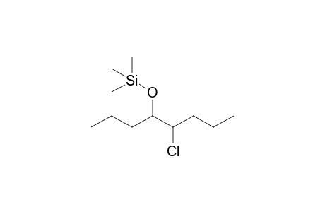 5-Chloro-4-(trimethylsilyloxy)octane