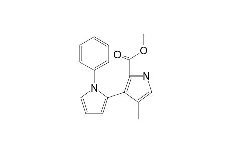 Methyl 4-methyl-3-[N-(phenyl)pyrrol-2-yl)-1H-pyrrole-2-carboxylate