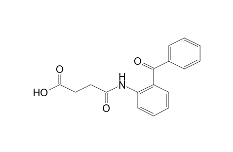 Succinic acid monoamide, N-(2'-benzoylphenyl)-