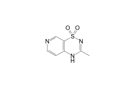 3-Methyl-4H-pyrido[4,3-e]-1,2,4-thiadiazine 1,1-dioxide