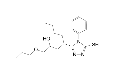 4-(4-phenyl-5-sulfanyl-4H-1,2,4-triazol-3-yl)-1-propoxy-2-octanol