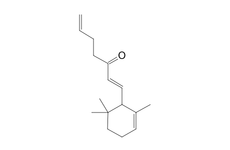 (1E)-1-(2,6,6-trimethyl-1-cyclohex-2-enyl)-3-hepta-1,6-dienone