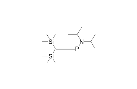 P-DIISOPROPYLAMINO-C,C-BIS(TRIMETHYLSILYL)PHOSPHAETHENE