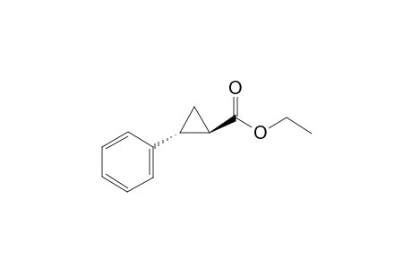 (1R,2R)-2-phenyl-1-cyclopropanecarboxylic acid ethyl ester