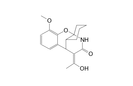 (17Z)-17-(1-hydroxyethylidene)-4-methoxy-2-oxa-15-azatetracyclo[7.5.3.0~1,10~.0~3,8~]heptadeca-3,5,7-trien-16-one