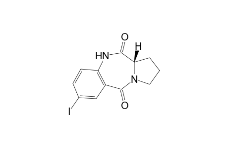 (S)-7-Iodo-1,2,3,11a-tetrahydro-10H-benzo[e]pyrrolo[1,2-a][1,4]diazepine-5,11-dione