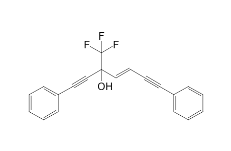 1,7-DIPHENYL-3-TRIFLUOROMETHYL-4-HEPTENE-1,6-DIYN-3-OL