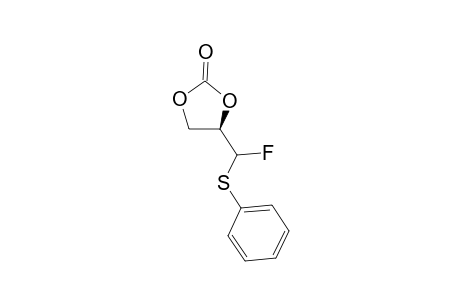 4-[FLUORO-(PHENYLTHIO)-METHYL]-1,3-DIOXOLAN-2-ONE;LESS-POLAR-DIASTEREOMER