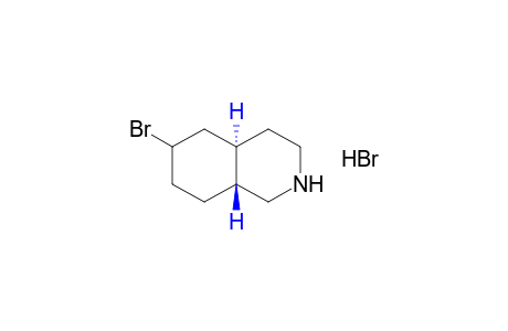6-bromo-trans-decahydroisoquinoline, hydrobromide