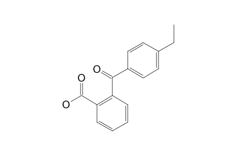 o-(p-ethylbenzoyl)benzoic acid