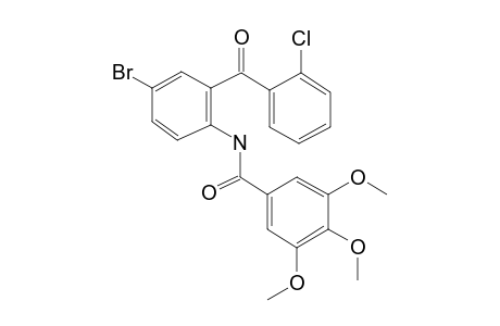 N-[4-Bromo-2-(2-chlorobenzoyl)phenyl]-3,4,5-trimethoxibenzamide