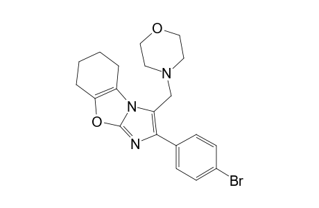 2-(4'-Bromophenyl)-3-(N-morpholinomethyl)-5,6,7,8-tetrahydroiminazo[2,1-b]benzoxazole