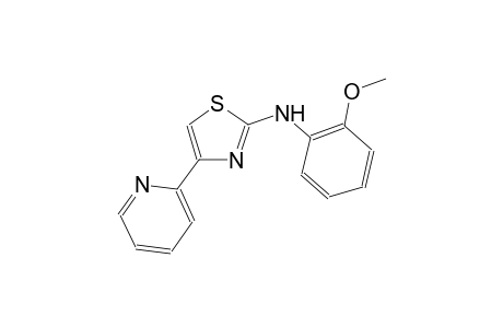 2-thiazolamine, N-(2-methoxyphenyl)-4-(2-pyridinyl)-