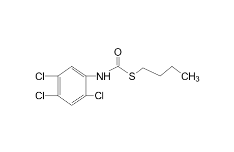 thio-2,4,5-trichlorocarbanilic acid,S-butyl ester