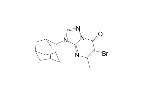 3-Adamantyl-5-methyl-6-bromo-1,2,4-triazolo[1,5-a]pyrimidin-7-one