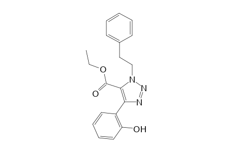 Ethyl 4-(2-hydroxyphenyl)-1-phenethyl-1H-1,2,3-triazole-5-carboxylate