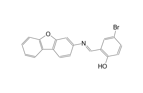 4-bromo-2-[(E)-(dibenzo[b,d]furan-3-ylimino)methyl]phenol