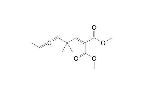 2-(2,2-dimethylhexa-3,4-dienylidene)malonic acid dimethyl ester