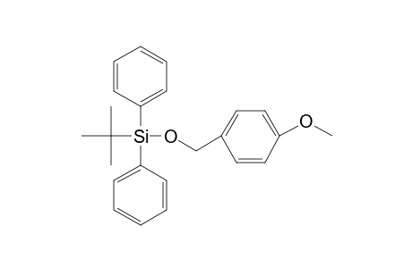 1-Methoxy-4-diphenyl(T-butyl)silyloxymethylbenzene