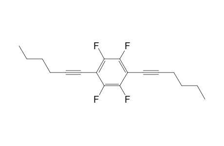 1,4-Bis(hexynyl)tetrafluorobenzene