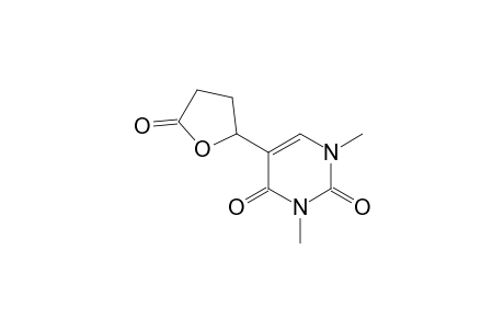 5-(5-Oxotetrahydro-2-furyl)-1,3-dimethyluracil