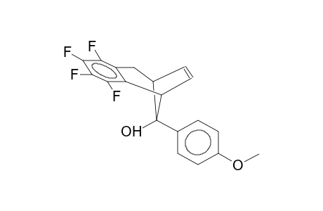 8-SYN-HYDROXY-8-ANISYL-3,4-TETRAFLUOROBENZOBICYCLO[3.2.1]OCTA-3,6-DIENE