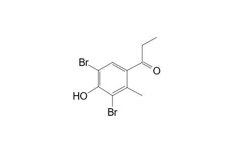 3',5'-dibromo-4'-hydroxy-2'-methylpropiophenone